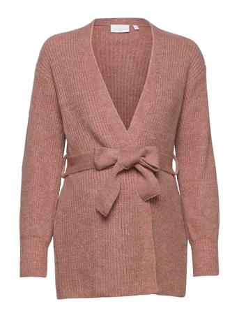 Mlrita L/S Knit Cardigan Brown Mamalicious