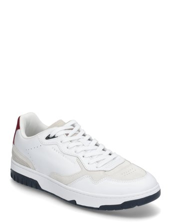 Tommy Hilfiger Th Basket Better Rwb Lth - White - 40