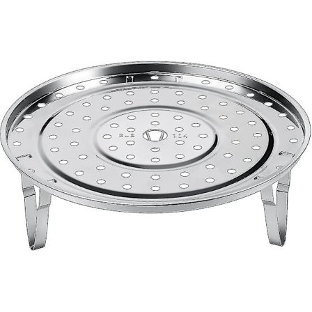 Dampkokerrist 8,5" 304 Rustfritt Stål Dampkokerrist Med Avtakbare Ben