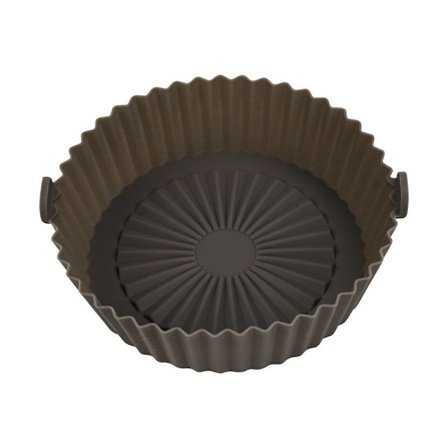 Mordely Air Fryer Silikongryta AirFryer Tillbehör GRÅ