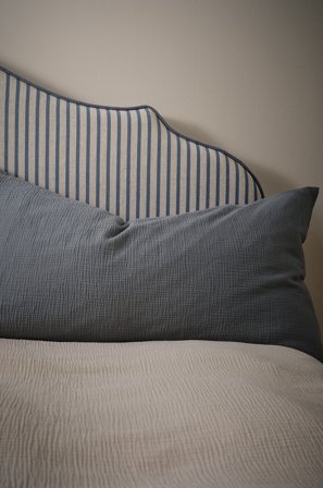 Jotex - Putetrekk i Musselin 50x90 Cm Grågrønn - AMILIA - Kjøp Putevar hos Jotex