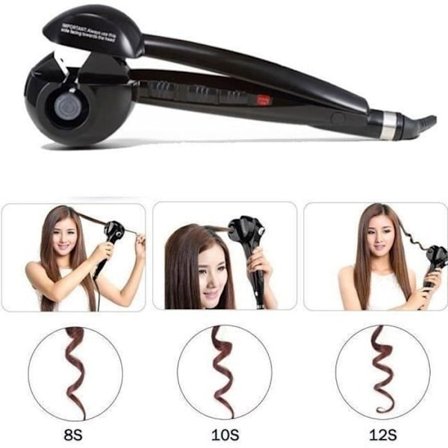 Professional Automatic Hair Curler, Auto Hair Curler, 190-210-230°C, 3 Temperature Settings, Ceramic Heating Element