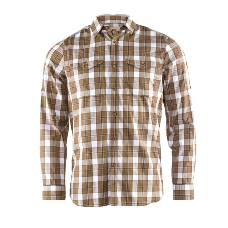 Fjällräven Men's Singi Flannel Shirt LS Men long-sleeved shirts Beige S