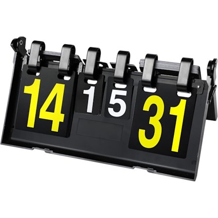 Tulostaulu, pisteidenlaskija, pisteiden kääntäjä, sisä- ja ulkokäyttöön tarkoitettu urheilun tulostaulu, kannettava tulostaulu, käännettävissä 31:een 