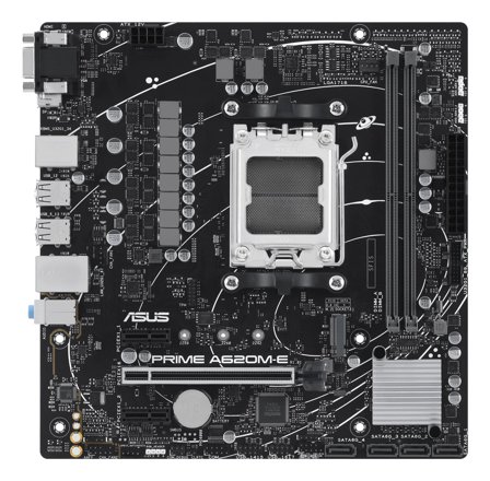 ASUS Prime A620M-E-CSM - hovedkort - mikro ATX - Socket AM5 - AMD A620