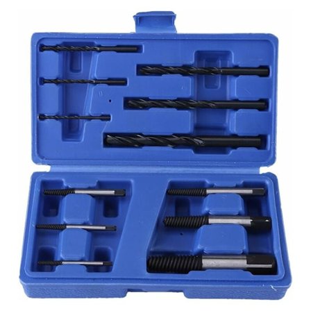 Sett med 12 stk ødelagte, ødelagte skruer, tapp, boltekstraktorer 4mm-25mm