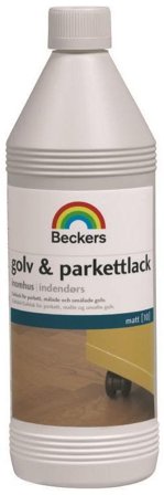 Beckers 710009962 Golv- och parkettlack matt 1 l, Färg & tapeter