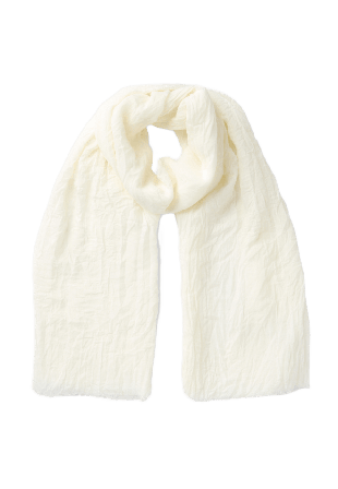 Å WOMAN Scarf i viskosmix LOLLY Halsdukar & scarves Vit ONESIZE