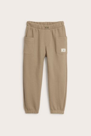 Kappahl | Våfflade mjukisbyxor | Brun