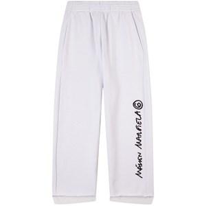 MM6 Maison Margiela White Branded Sweatpants 8 Years - Bottoms - 8 years - White
