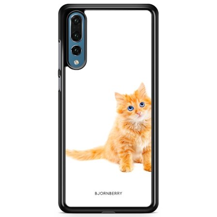 Bjornberry Skal Huawei P20 Pro - Liten Brun Katt