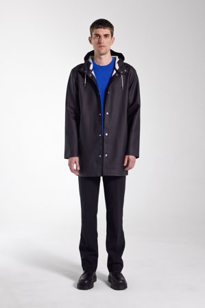 Stockholm Raincoat Black