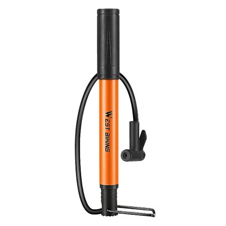 90psi cykelpumpe aluminium cykel hånd luft pumpe dæk oppumpning