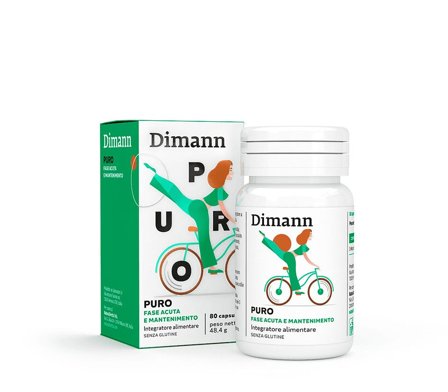 Dimann Puro 80 Capsule Integratore per Benessere Uomo