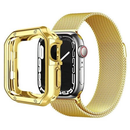 TPU-skydd för Apple Watch med snabb frigöring, sportfodral för Apple Watch Series 7 45 mm/Series 8 45 mm