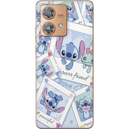 Kompatibelt Mobildeksel til Motorola Edge 40 Neo Drømmende skyer i rosa, lilla og blåtoner med gnistrende stjerner og en myk eventyrfølelse