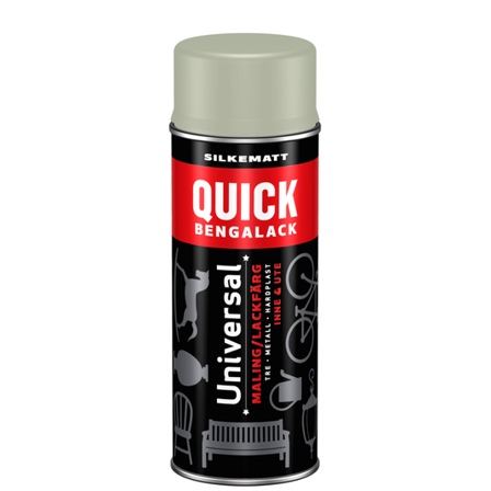 QUICK BENGALACK SPRAY SØLVGRAN S.MATT 400ML