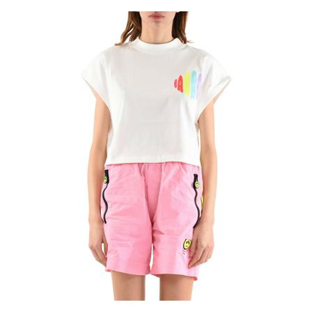 Barrow, t-shirt Wit, Dames, Maat:S,Katoen,print