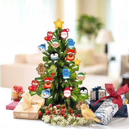 Stereoskopisk pop-up juletræ aftagelige fuglepynt juledekorationer (sommerfuglejuletræ)