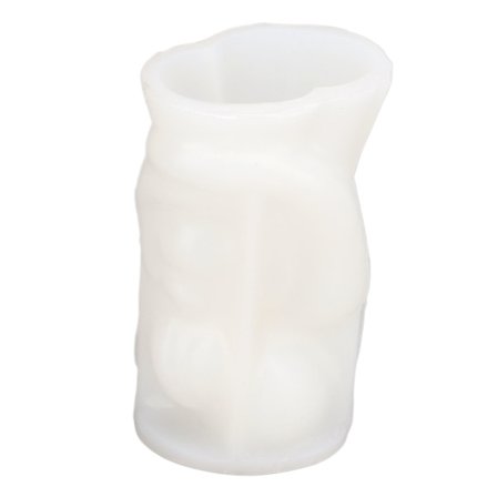 Silikoneform 3D par omfavner form blød elastisk nem afstøbning form til stearinlys sæber håndværk ornamenter