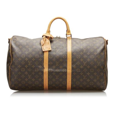 Louis Vuitton Vintage, Pre-owned Bags Bruin, Dames, Maat:ONE Size,Canvas