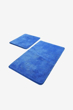 L'essentiel - Badrumsmatta Havai Set om 2 - Blå - Badrumsmattor - 60X100 - Från Homeroom