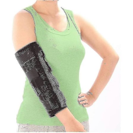 Albuebandage til Ulnar Nerve Indfangning Cubital Tunnel Albue Støtte Skinne (1 stk, sort)
