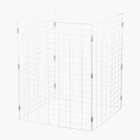 Kompostgaller vitt 530 liter - Biltema