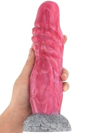 Pink Alien Dildo Monster Verix 22 cm Dragon dildo - Blushme.se
