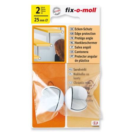 FIX-O-MOLL HJØRNEBESKYTTER HVIT 2232/01 2STK