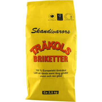 GRILL-BRIKETTER 2,5 KG
