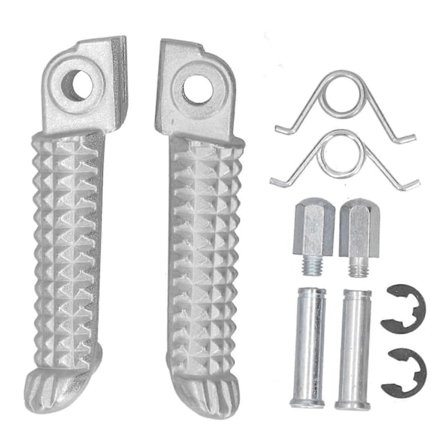 Motorsykkel Fotstøtte Fot Trinn Pinner Passer for Yamaha R1 R6 Mt09 Mt07 R3 R15 R25 Fz1 Fz6 Yzf600 Yzf1000-WELLNGS