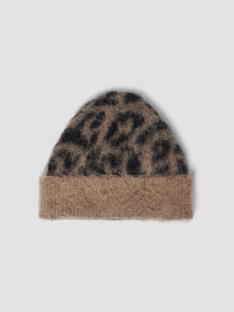 MATCH - Leanne lue - Marie Philippe - Str. ONESIZE - Dame - Tilbehør - Brun - 34% ull, 33% nylon - resirkulert, 30% alpakka, 3% elastan