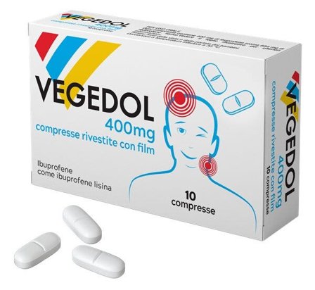 Vegedol 10 Compresse 400mg