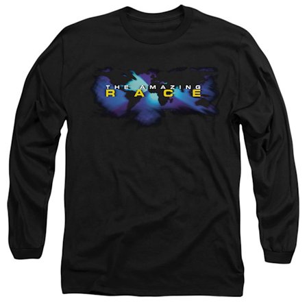 The Amazing Race Unisex Vuxen Faded Globe T-Shirt L Svart