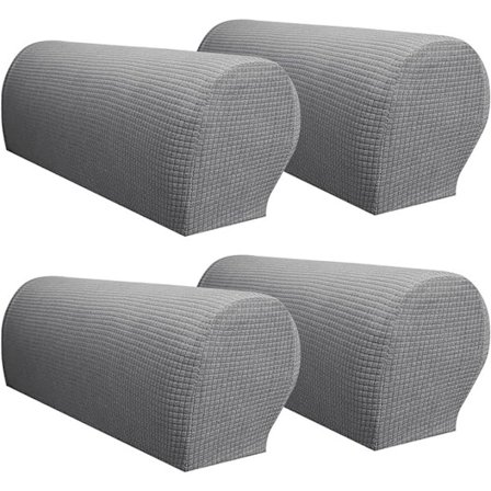 Armstödsöverdrag för soffa, set med 4 halkfria armstödsöverdrag för arm