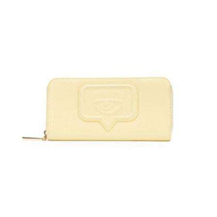 Chiara Ferragni Collection Plånbok beige, Dam Plånböcker, Dam, Storlek: ONE SIZE