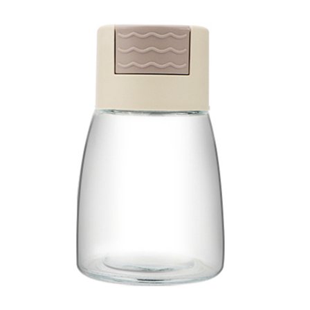 Uppmätt kryddburk Multipurpose Press Typ Kryddflaska Saltkontrollflaska