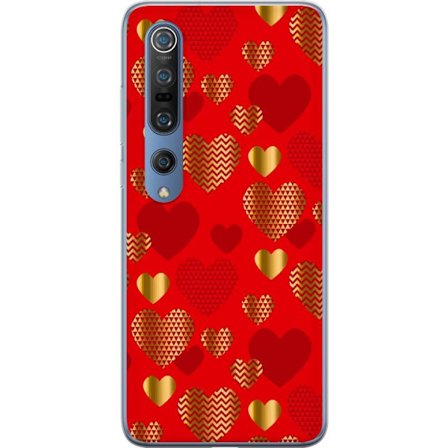 Kompatibelt Mobilskal till Xiaomi Xiaomi Mi 10 Pro 5G GoldenHearts