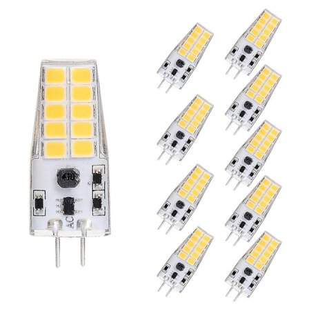 10 st 5 W LED Majslampor LED Bi-pin Lampor 300 Lm G4 T 20 LED