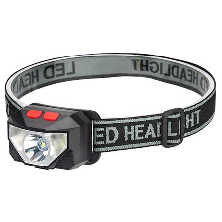Kraftig oppladbar LED-hodelykt, hovedlys sterk lyspære, ekstra lys sterk lyspære