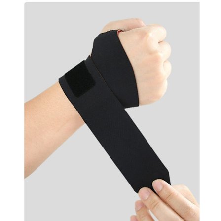 Säädettävä rannetuki / peukalotuki Black