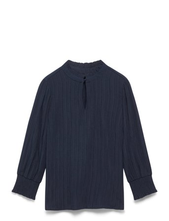 FREE/QUENT | Blouse From Freequent In A Light Material Of Recycled Polyester With A Fine Text | XL