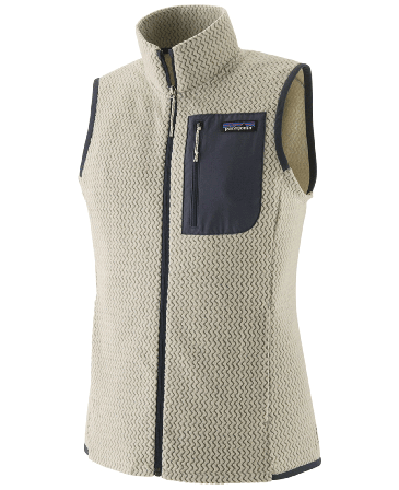Patagonia W's R1 Air Vest Wool White