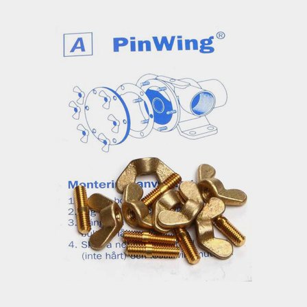 Pin wingsats A 8/32xM4 (6st)
