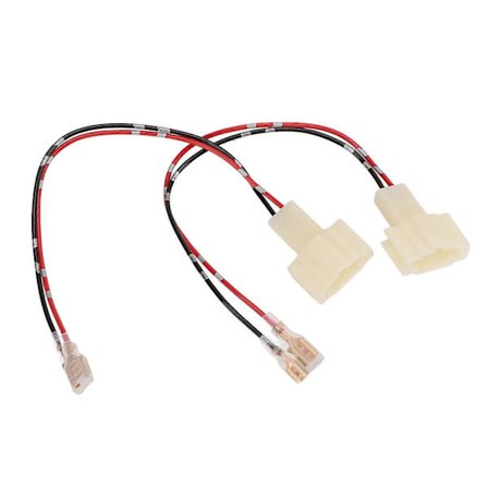 Par Bil Effektförstärkare Mellanregister Bashögtalare Kabelhärva Adapter Plug and Play 12V 3A 10W