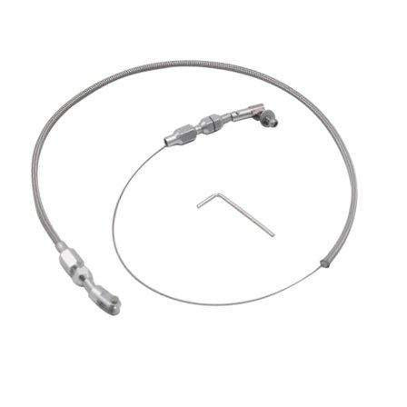 24 tuuman kaasuvaijeri punottu ruostumaton teräs yleiskiihdytin