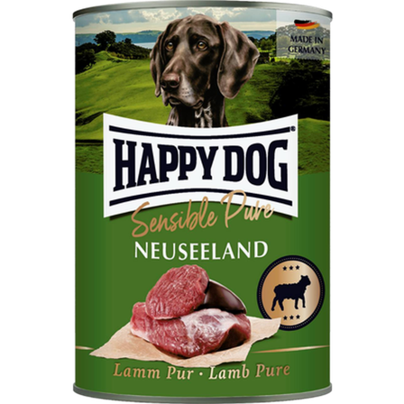 Happy Dog - Wet Dog Food Tinned GrainFree 100% Lamb Pure 400g - Hund - Hundefôr & hundemat - Våtfôr & våtmat - ZOO.no