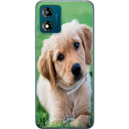 Kompatibelt Mobildeksel til Motorola Motorola Moto E13 Hund
