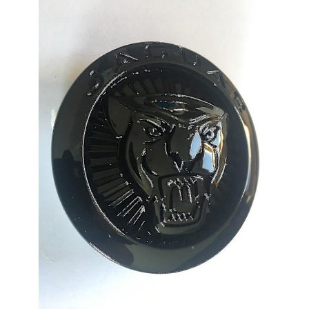 Jaguar Grill Emblem - Svart 85mm